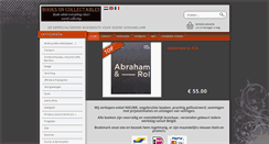 Desktop Screenshot of books-on-collectables.eu